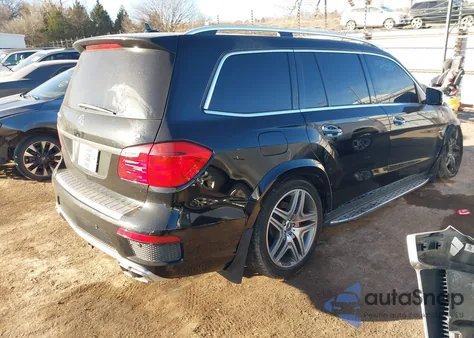 2015 Mercedes-Benz Gl 63 Amg 4Matic z USA, uszkodzony, nr VIN 4JGDF7EE4FA522688